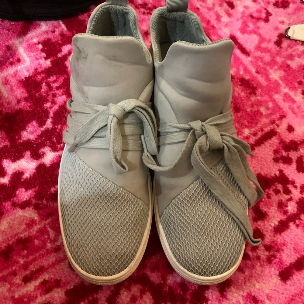 Grey Steve Madden sneakers